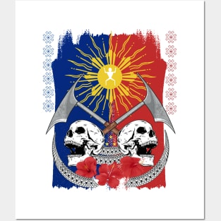 Philippine Flag Sun / Headhunter Posters and Art